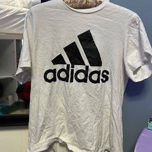 Adidas White Amplifier Tee